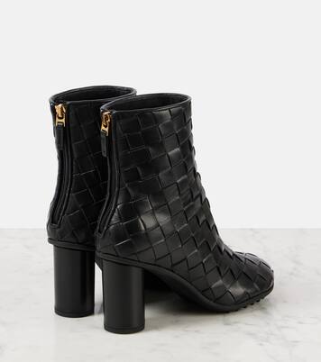 Ankle Boots Intrecciato aus Leder | Bottega Veneta