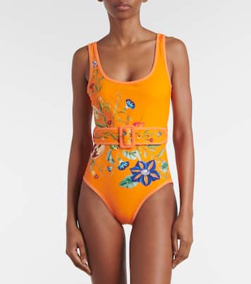 Bedruckter Badeanzug Flores | Alémais