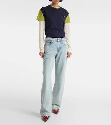 High-Rise Straight Jeans Tess Trouser | 7 For All Mankind