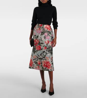 Escarpins Robbie 55 en daim | Gianvito Rossi