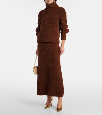 Bleistiftrock aus einem Wollgemisch | Self-Portrait