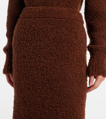 Bleistiftrock aus einem Wollgemisch | Self-Portrait