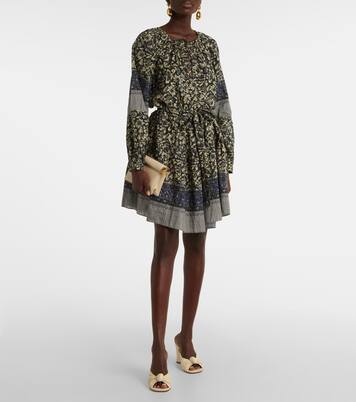 Robe Abri en coton à fleurs | Ulla Johnson