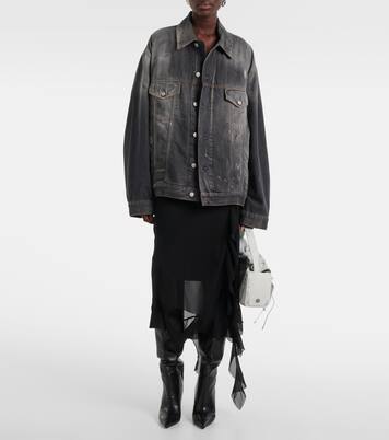 Printed denim jacket | Acne Studios