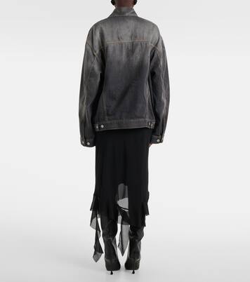 Printed denim jacket | Acne Studios