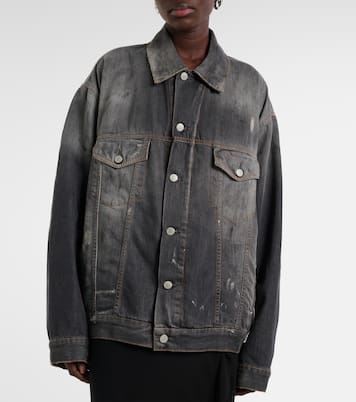 Printed denim jacket | Acne Studios