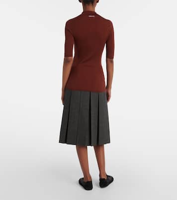 Polo en mezcla de algodón | Prada