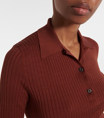 Polo en mezcla de algodón | Prada