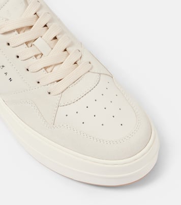 Plateau-Sneakers H670 aus Veloursleder | Hogan