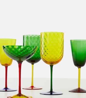 무라노 글라스 샴페인 쿠페 글라스 | Dolce&Gabbana Casa