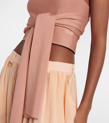 Knitted crop top | Chloé