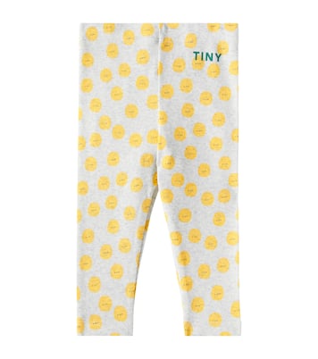 Baby Sun cotton-blend jersey leggings | Tinycottons