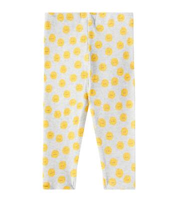 Baby Sun cotton-blend jersey leggings | Tinycottons