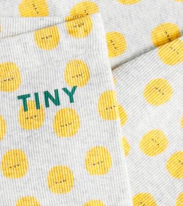 Baby Sun cotton-blend jersey leggings | Tinycottons
