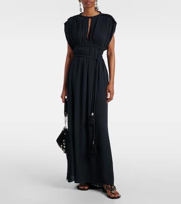 Abito lungo Joya in cotone con cut-out | Isabel Marant