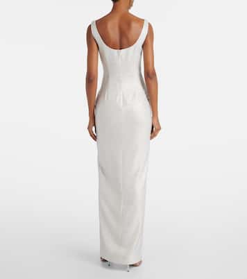 Bridal - Abito lungo con cristalli | Roland Mouret