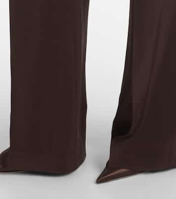 Pantalones anchos de tiro alto | Tom Ford