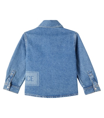 Camicia di jeans con logo | Versace Kids