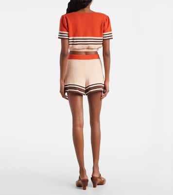 Ascension棉质混纺针织短裤 | Zimmermann