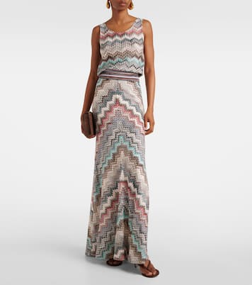 Sandalen aus Veloursleder | Gianvito Rossi