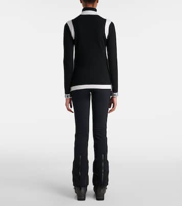 Jersey Noemi de cuello alto en intarsia | Goldbergh