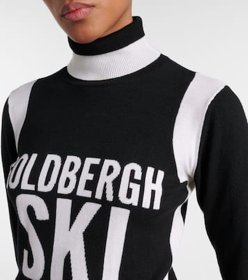 Jersey Noemi de cuello alto en intarsia | Goldbergh