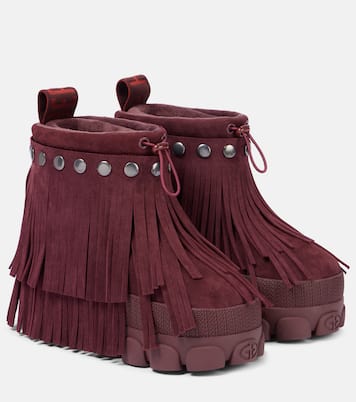 Vergara fringed suede snow boots | Goldbergh