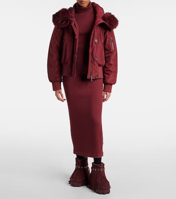 Vergara fringed suede snow boots | Goldbergh