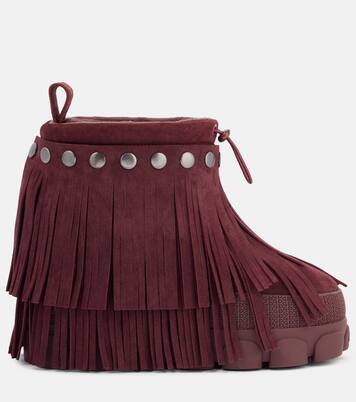 Vergara fringed suede snow boots | Goldbergh