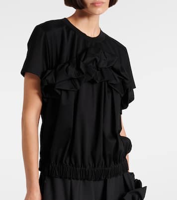 Top aus Baumwolle | Noir Kei Ninomiya