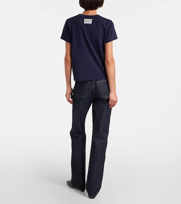 Emmylou cotton jersey T-shirt | Khaite