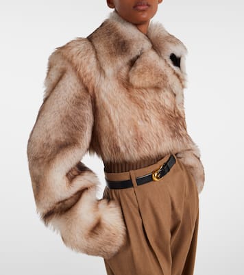 Veste raccourcie Stallone en shearling | Khaite