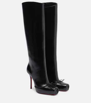 Stiefel Cassia Nodo Botta 100 aus Leder | Christian Louboutin