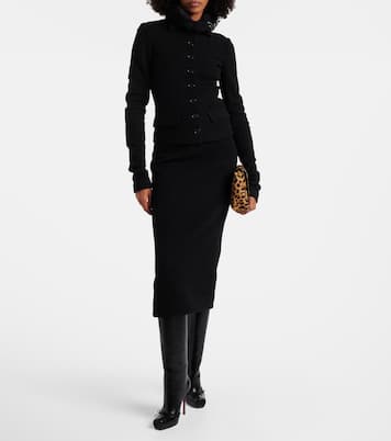 Stiefel Cassia Nodo Botta 100 aus Leder | Christian Louboutin