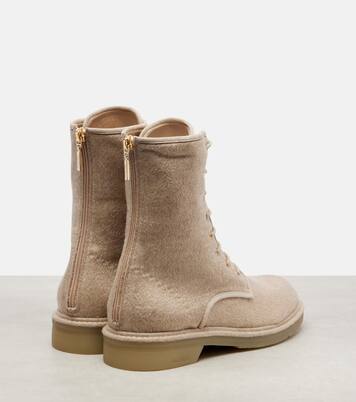 Baker cashmere combat boots | Max Mara