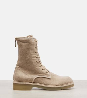 Baker cashmere combat boots | Max Mara