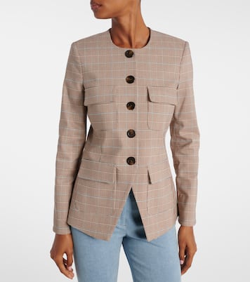 Blazer Orrin à carreaux | Veronica Beard