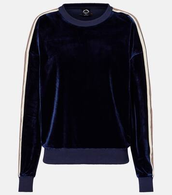 Sweatshirt Monaco Lisel aus Samt | The Upside