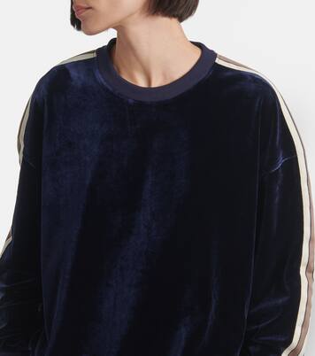 Sweatshirt Monaco Lisel aus Samt | The Upside