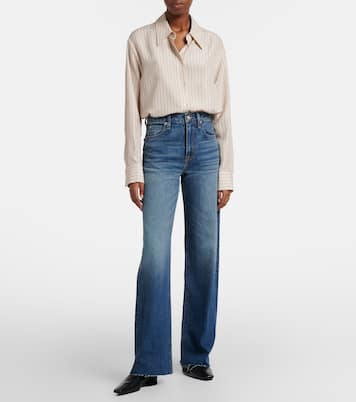 Grace faded wide-leg jeans | Slvrlake