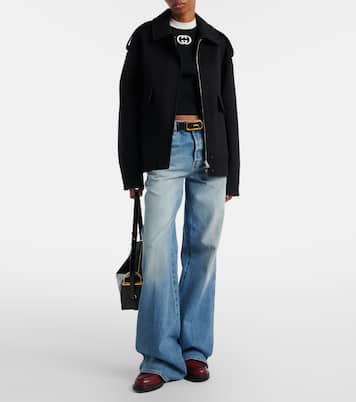 Top GG aus Rippstrick | Gucci