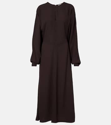 Robe midi Hills en crêpe | Joseph