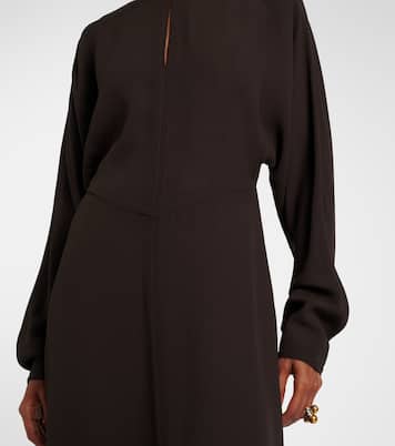 Robe midi Hills en crêpe | Joseph