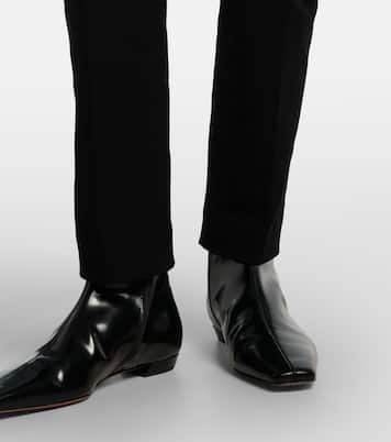 Coleman cotton-blend gabardine slim pants | Joseph