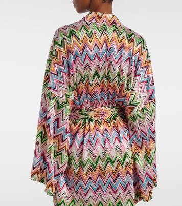 Zigzag wrap cardigan | Missoni