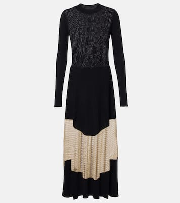 Roanne knitted lamé maxi dress | Ulla Johnson