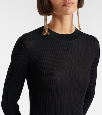 Roanne knitted lamé maxi dress | Ulla Johnson