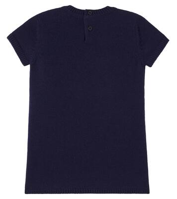 Besticktes Kleid aus Wolle | Gucci Kids