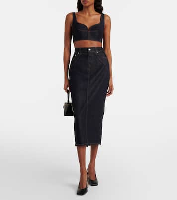 Bralette aus Denim | Givenchy