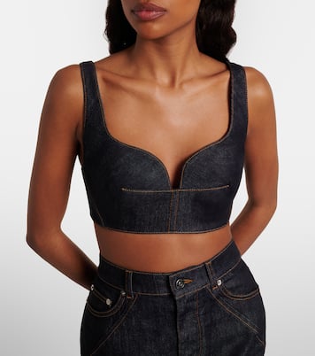 Bralette aus Denim | Givenchy